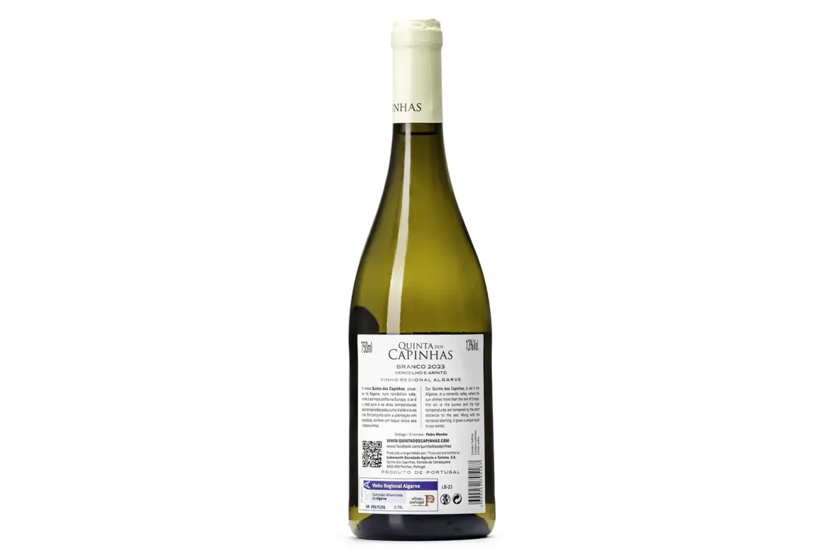 159 qcvb Vinho Branco Quinta das Campinas Back