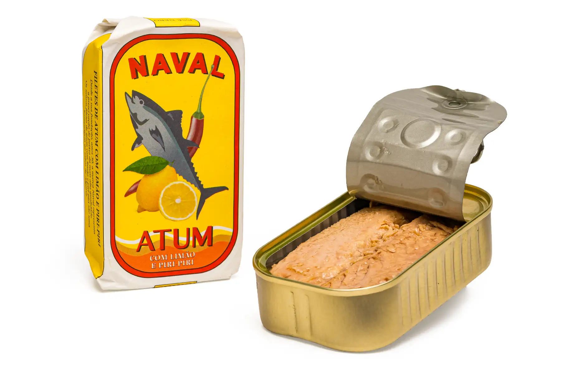 Filetes de Atum com Piri-piri e Limão 2 Filetes de Atum com Limão e Piri-piri - NAVAL