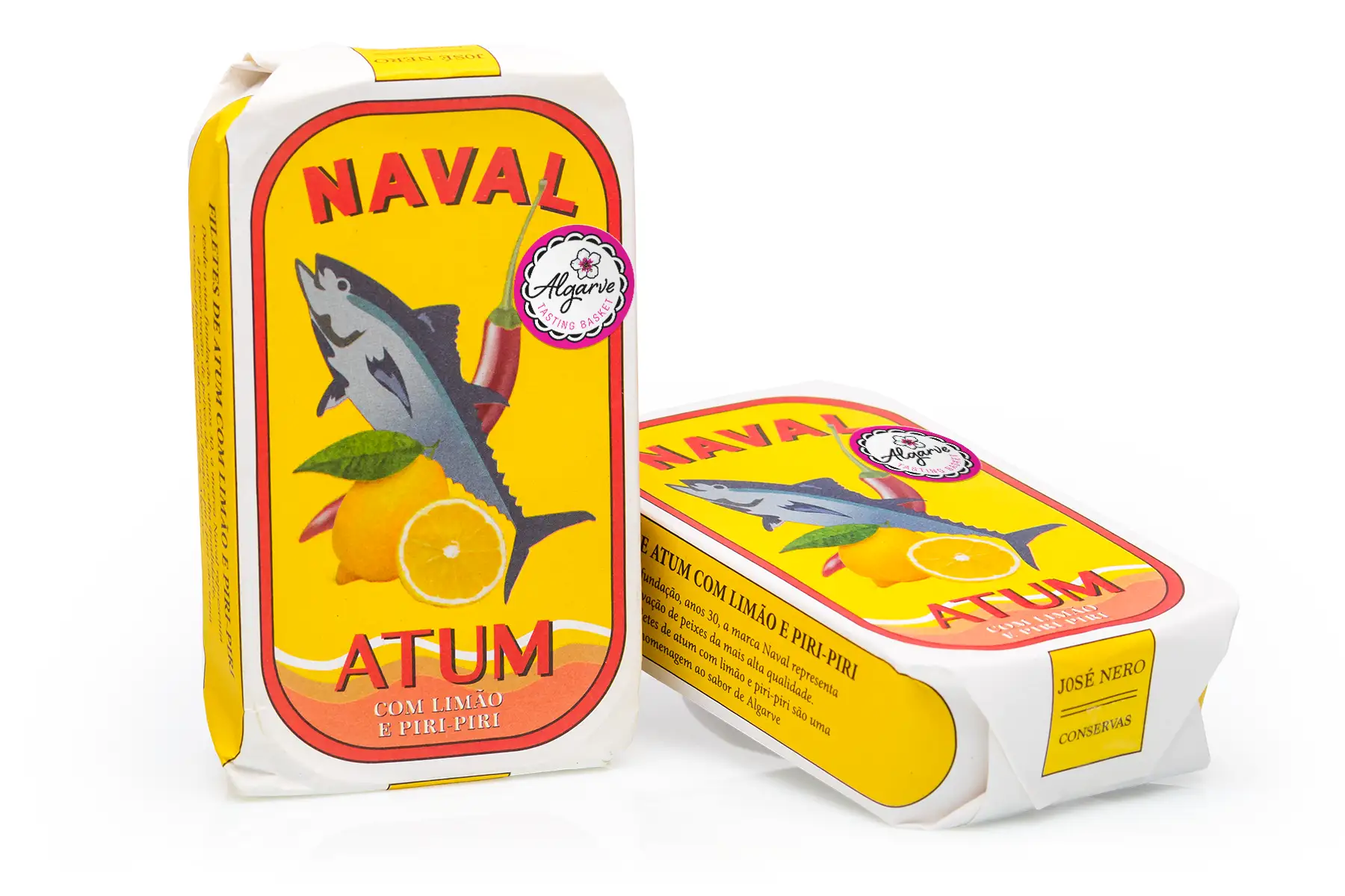 Filetes de Atum com Piri-piri e Limão 4 Filetes de Atum com Limão e Piri-piri