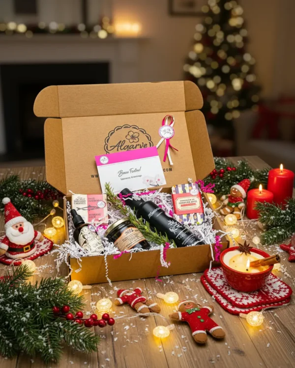 Paniers de Noël 4 Cabaz Algarve na Mesa DISPLAY