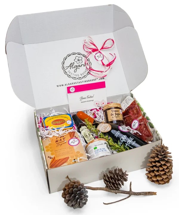 Paniers de Noël 5 Panier Récolte Dorée