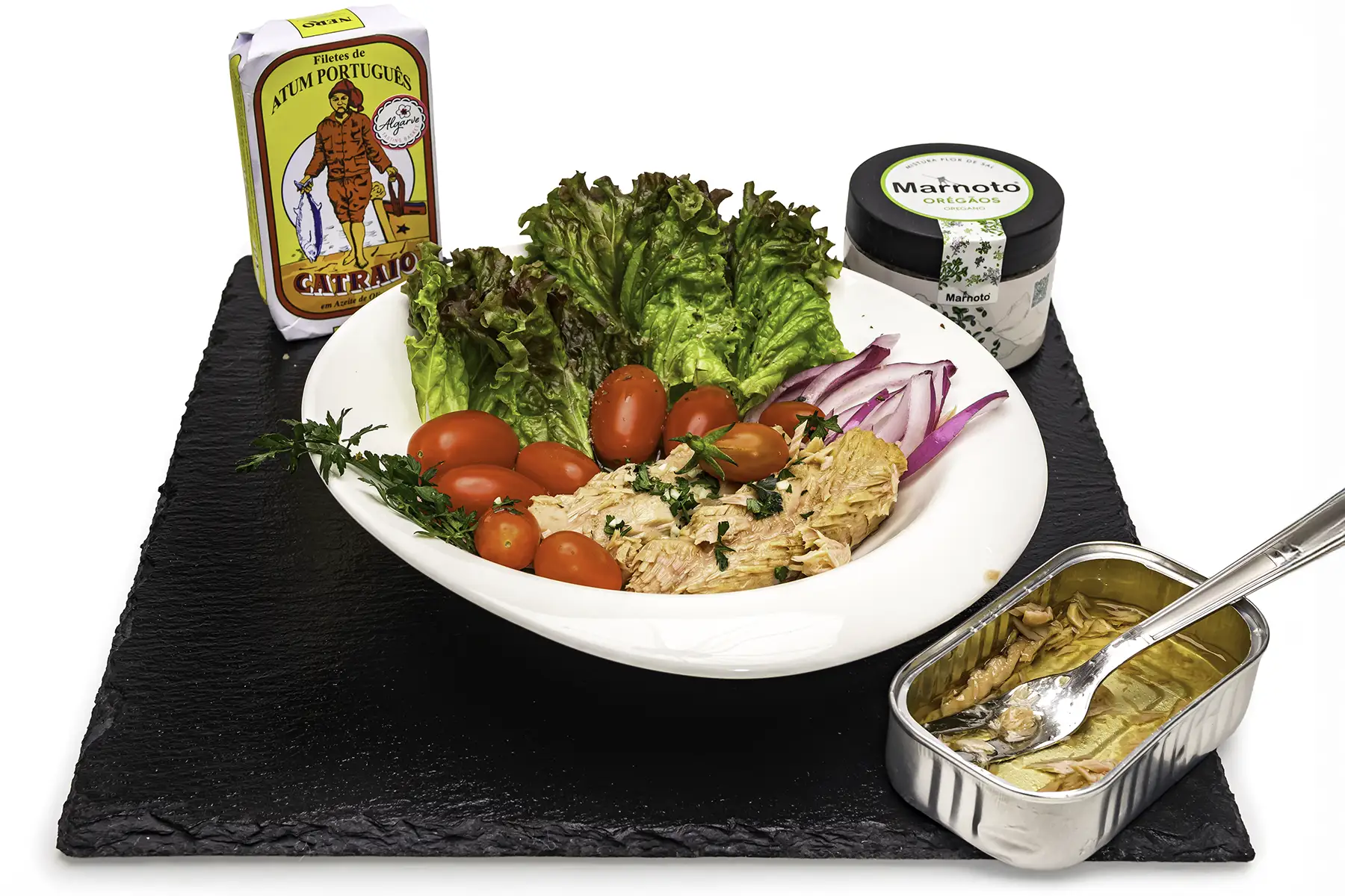 Filets de Thon Portugais à l'Huile d'Olive 3 Filetes de Atum Português em Azeite de Oliveira - CATRAIO