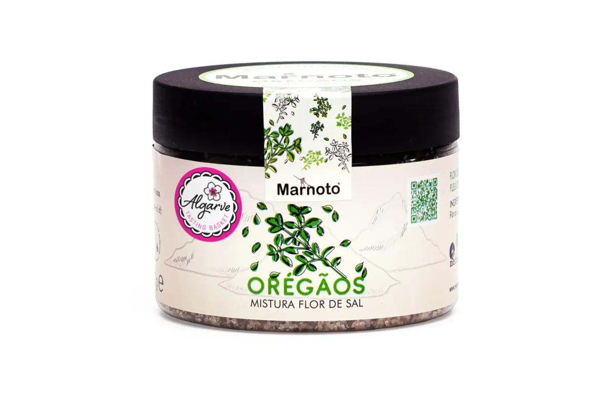 Mistura de Flor de Sal com Orégãos