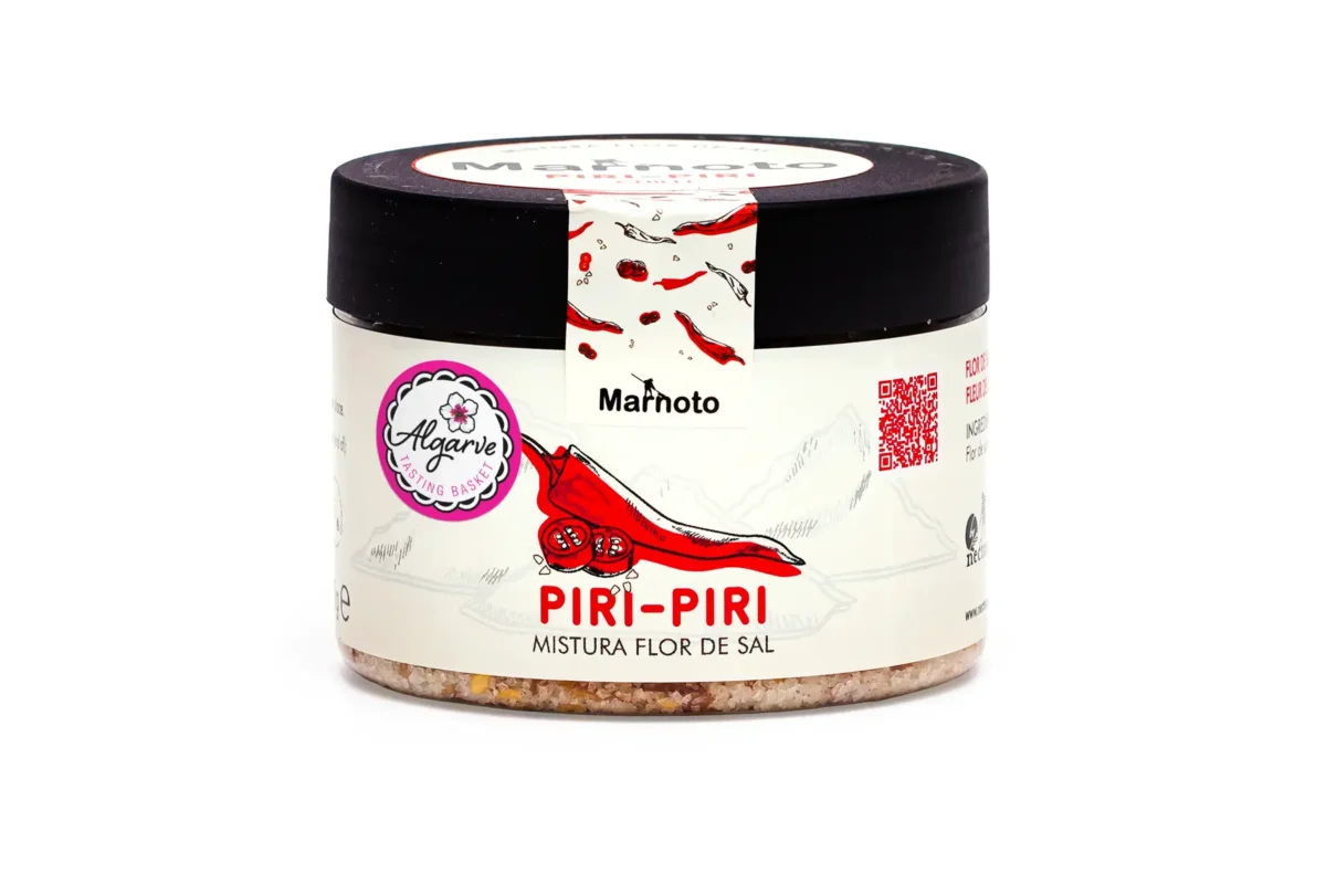 Mistura de Flor de Sal com Piri-piri