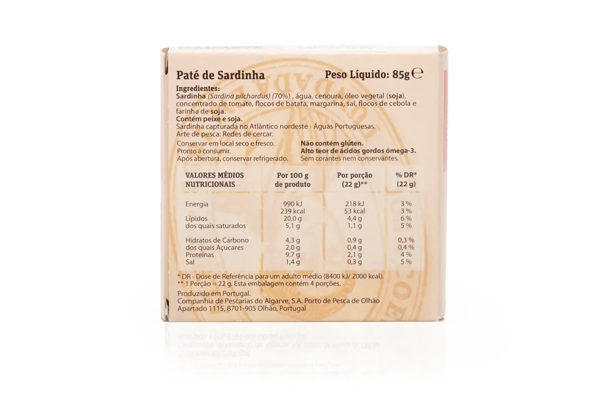 Paté de Sardinha do Algarve