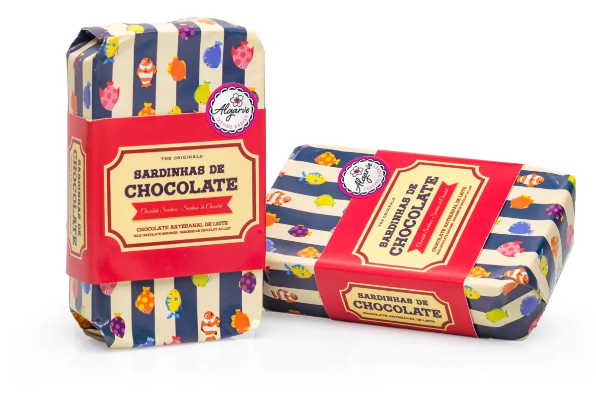 Sardinhas em Chocolate Artesanal de Leite