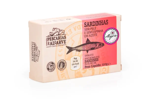 Sardinhas sem Pele e sem Espinha em Azeite